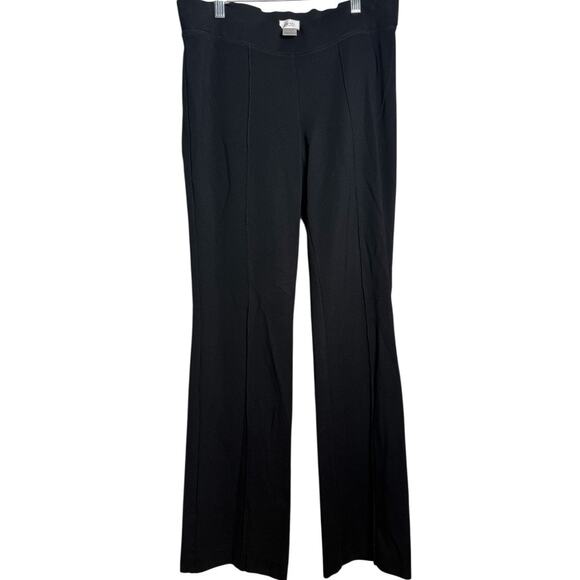 CACHE Flared Black Pants, Athleisure Activewear Loungewear, Size: M - Picture 1 of 4